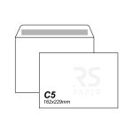 Envelope Branco C5 162x229 90GR Silicone-500Cx