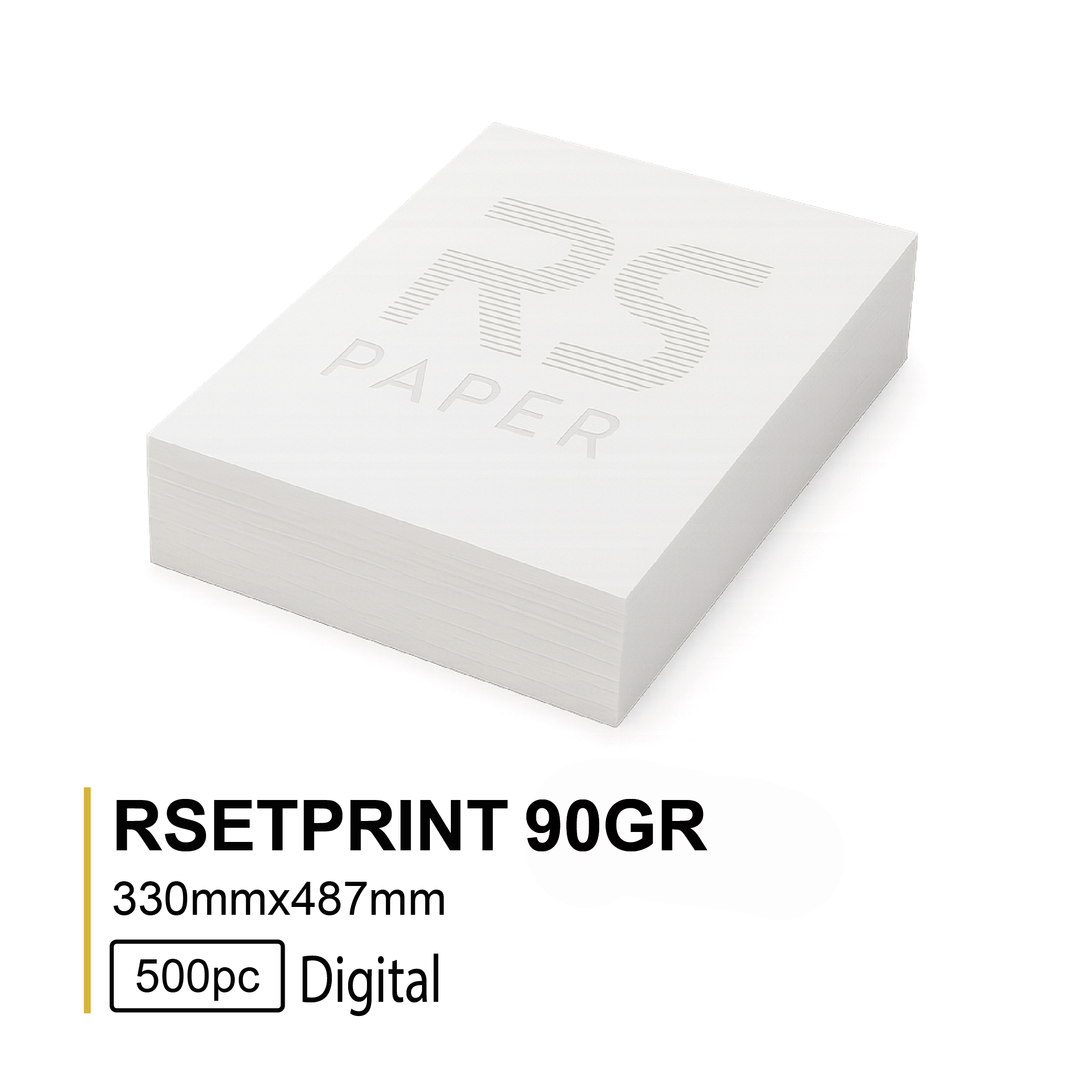 Rsetprint Digital 90gr 33x48.7-Mc 500 Folhas