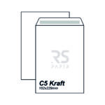 Saco KRAFT C5 162X229 90GR Silicone-500Cx