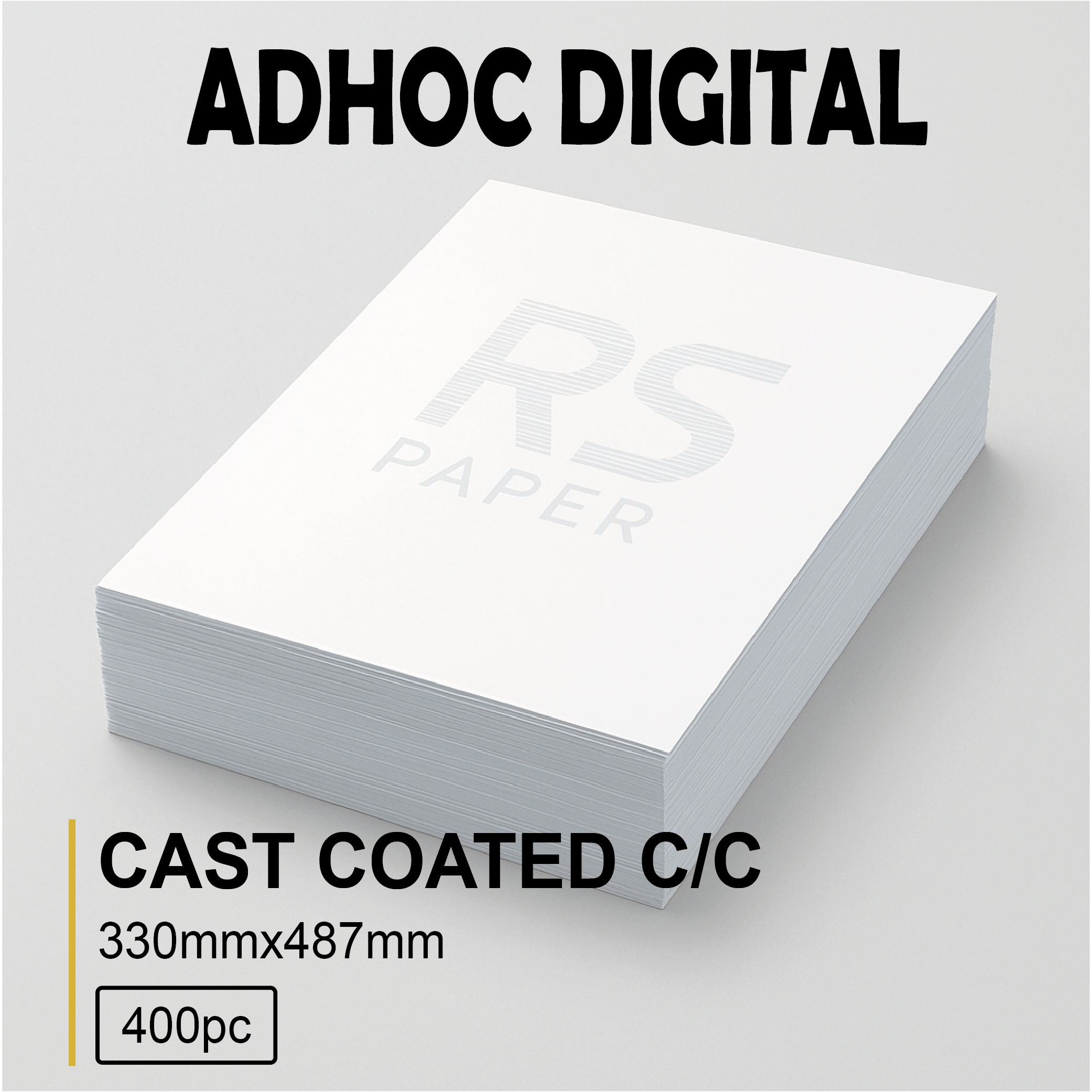 Adhoc Digital Cast Coated C/C 33X48.7 Perm.-Mc 400 Folhas