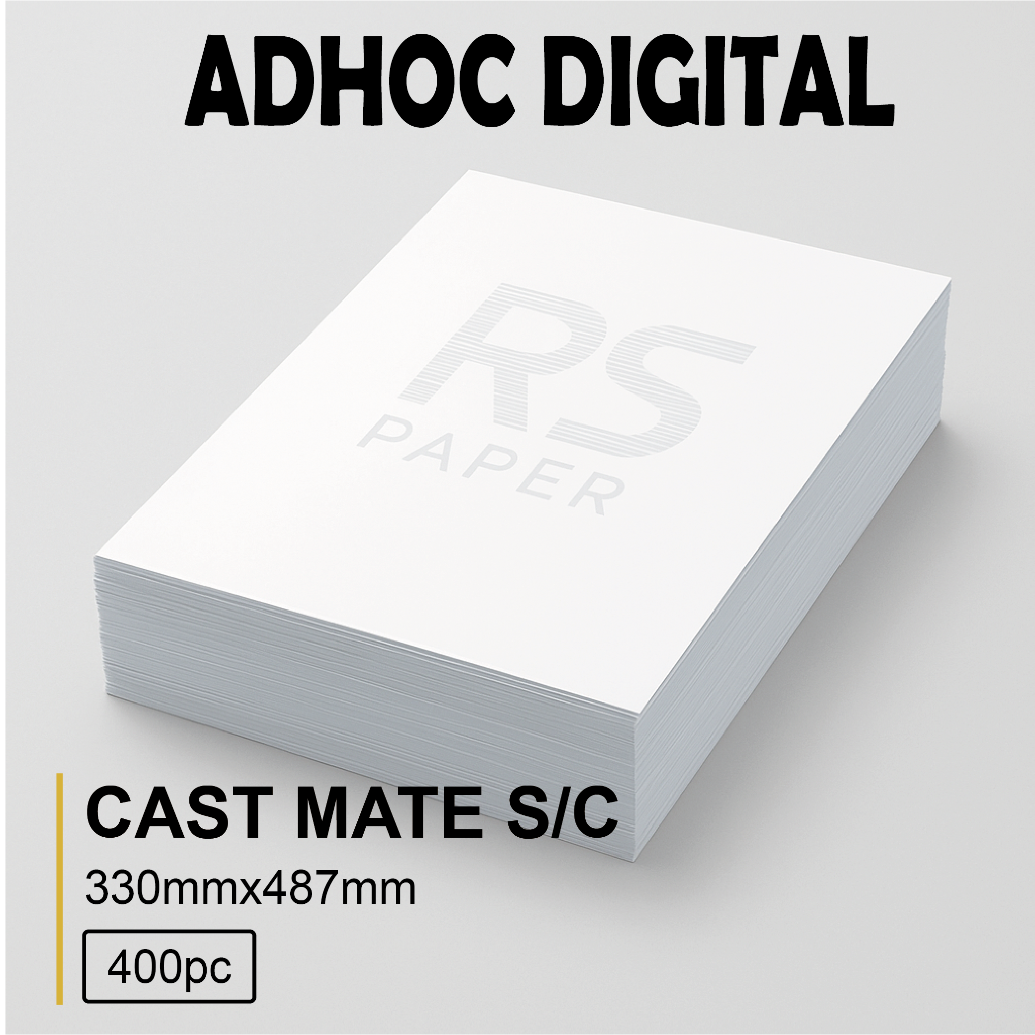 Adhoc Digital Cast Mate S/C 33X48.7 Perm.-Mc 400 Folhas