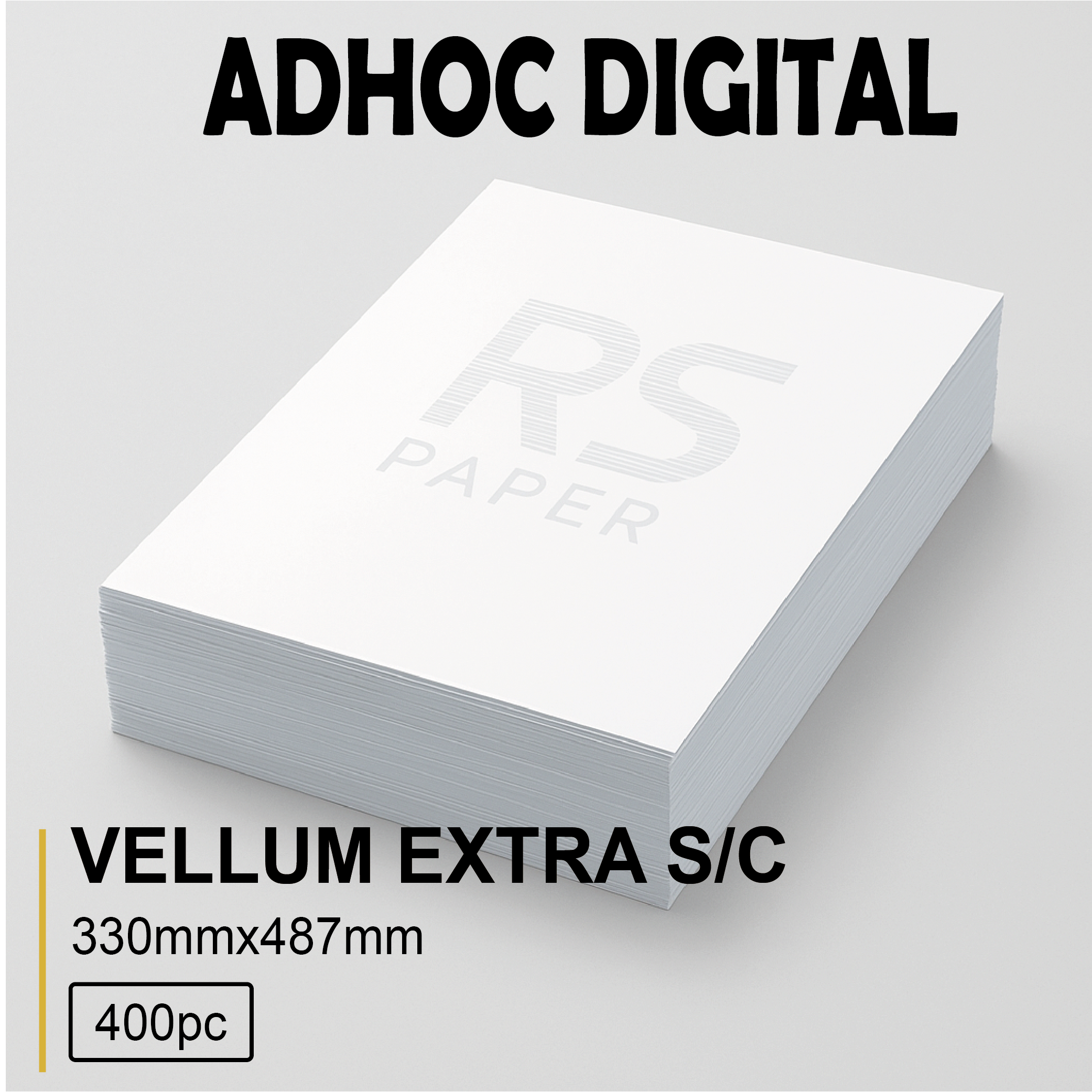Adhoc Digital Vellum Extra S/C 33X48.7 Perm.-Mc 400 Folhas