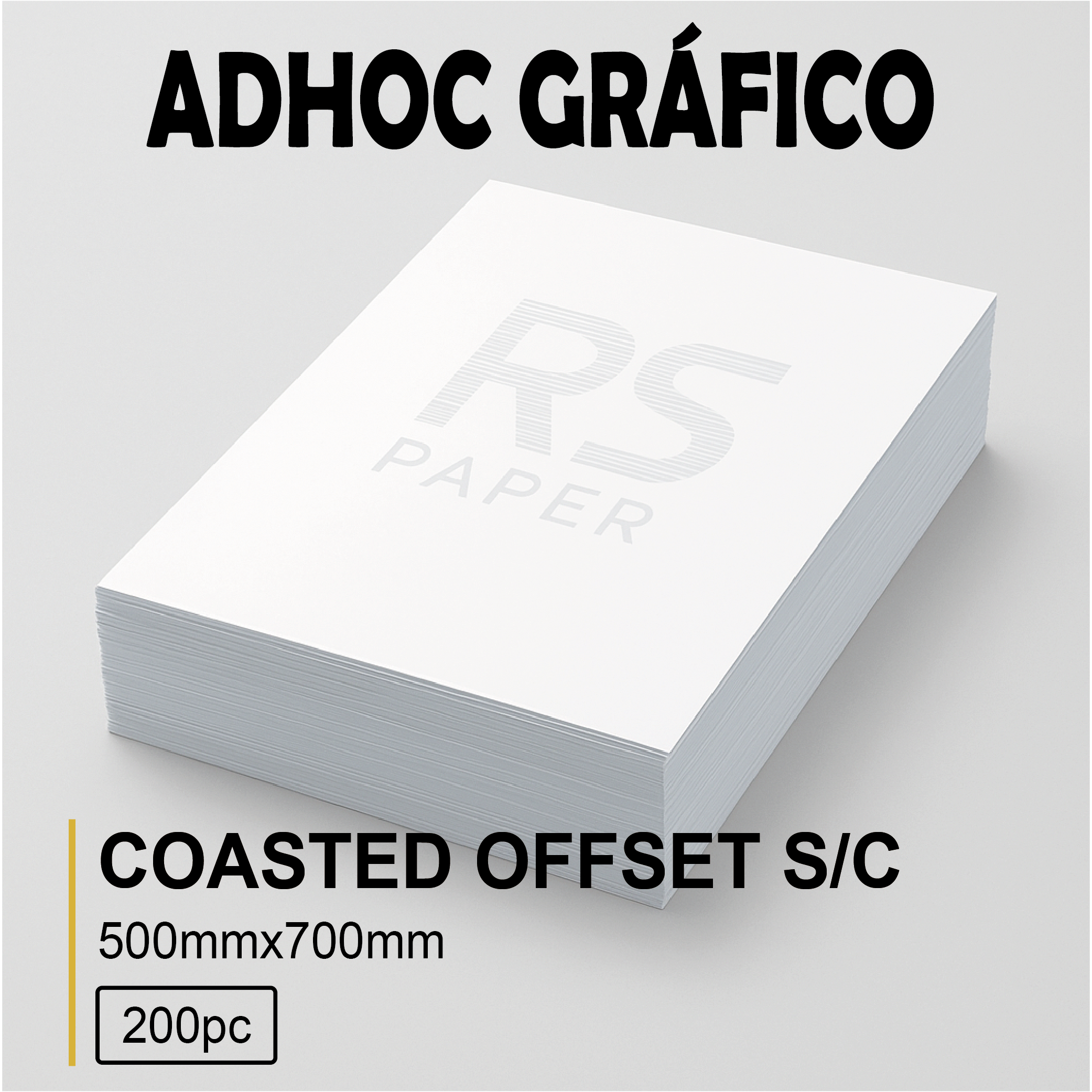 Adhoc Coasted Offset/KB85 P10P 50X70 PERM. S/C - Mc 200Folhas