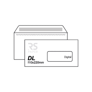 Envelope DL (11x22) Com Janela Digital -500Env.