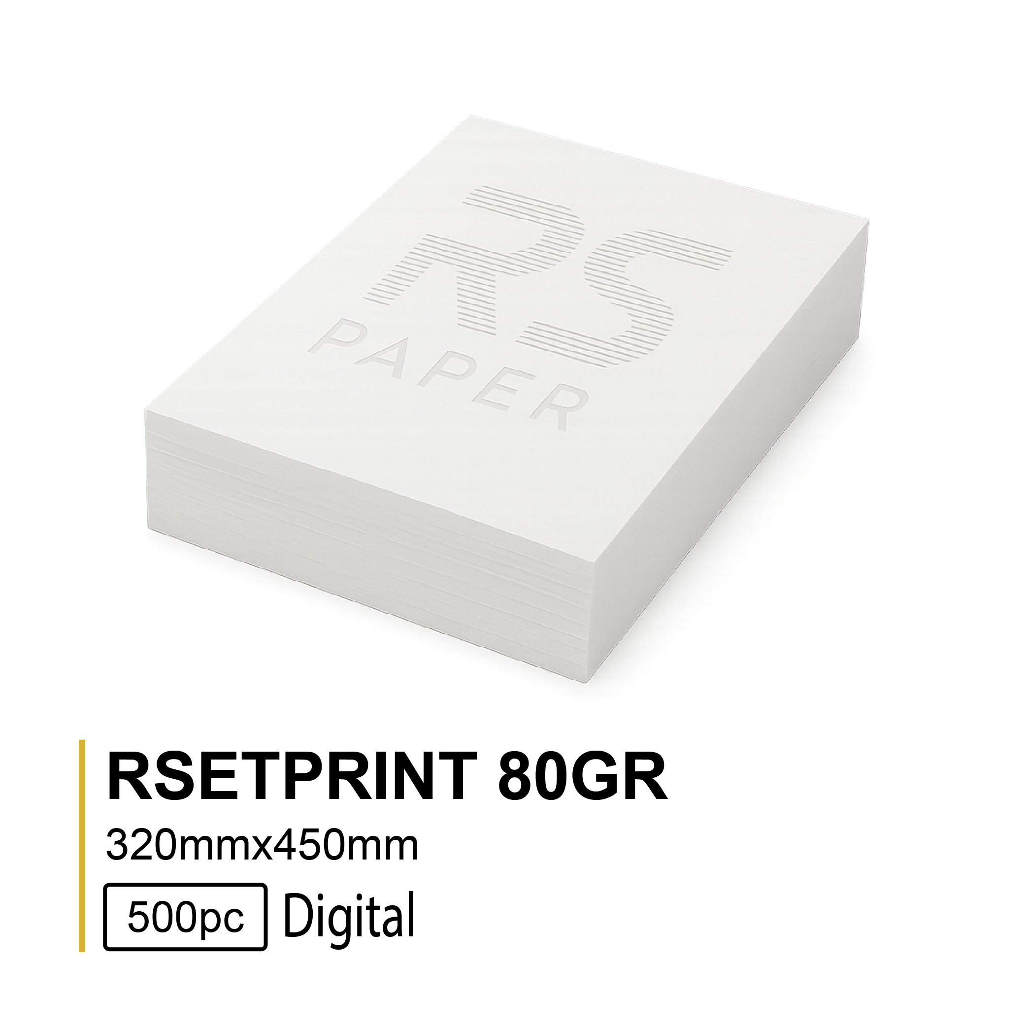 Rsetprint Digital 80gr 32x45-Mc 500 Folhas