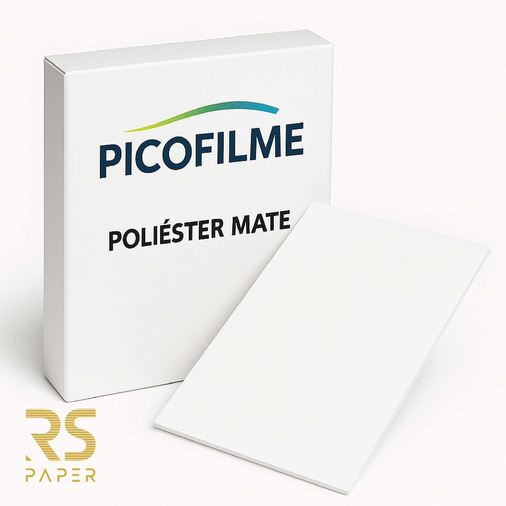 Poliéster Picofilme Mate 190g/m2 (145mic) 33X48.7 (200Folhas)