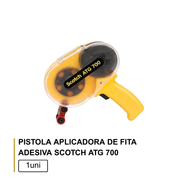 Pistola Aplicadora de Fita Adesiva Scotch Atg 700