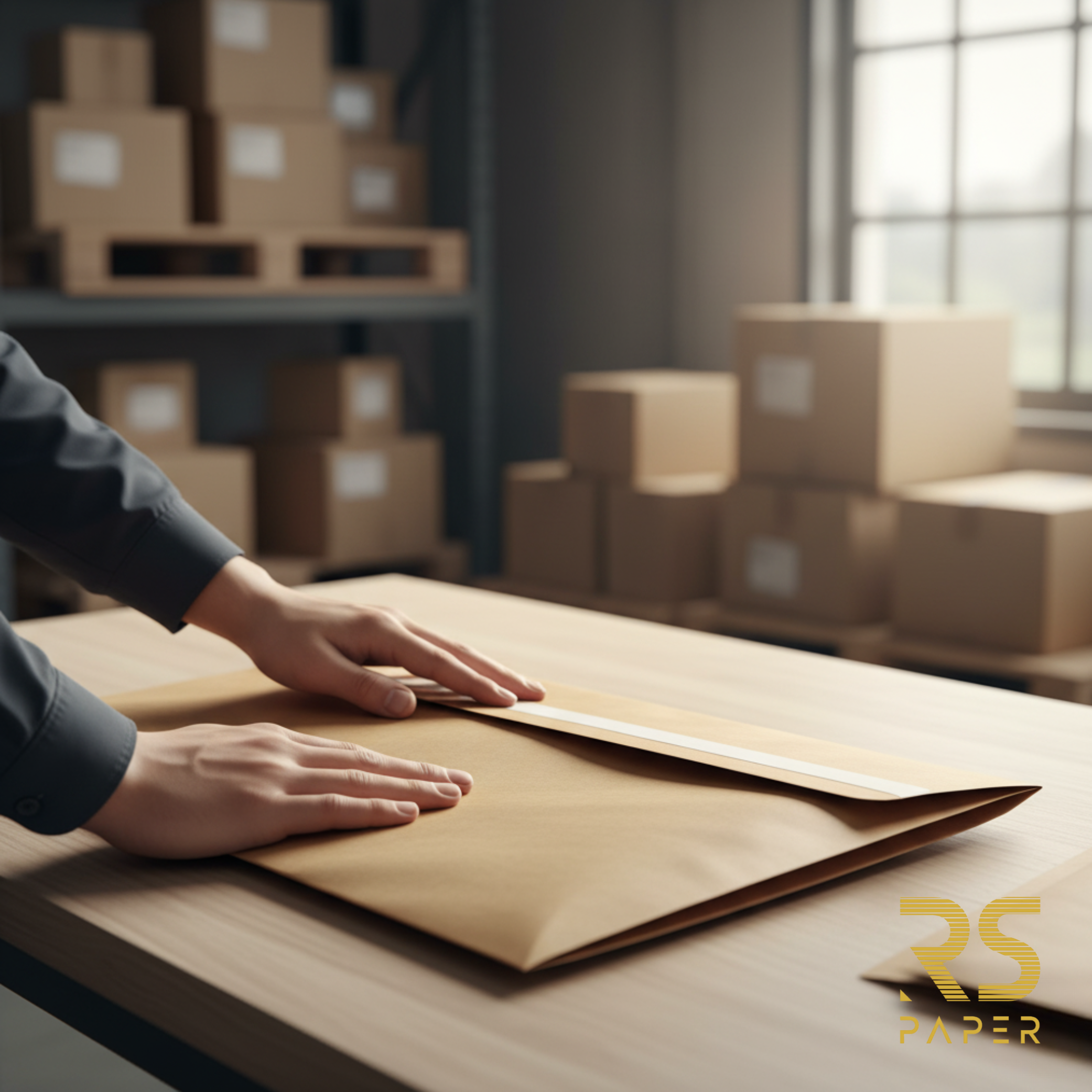 Bolsa Kraft 110g Pala 80mm 450x480+80 - Image 2