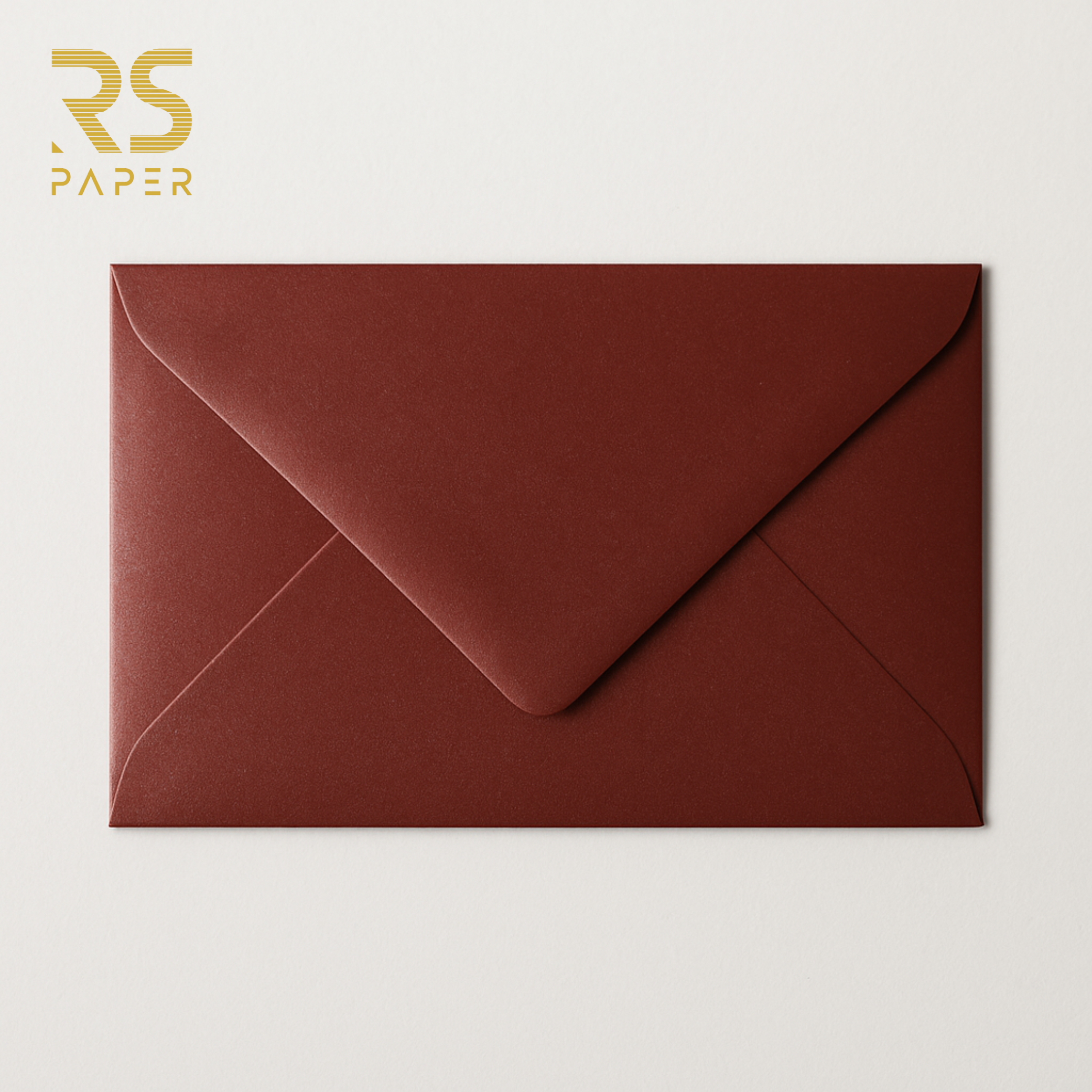 Envelope Metal (B6) 12x17.6cm 120g Vermelho 5+2Envelopes