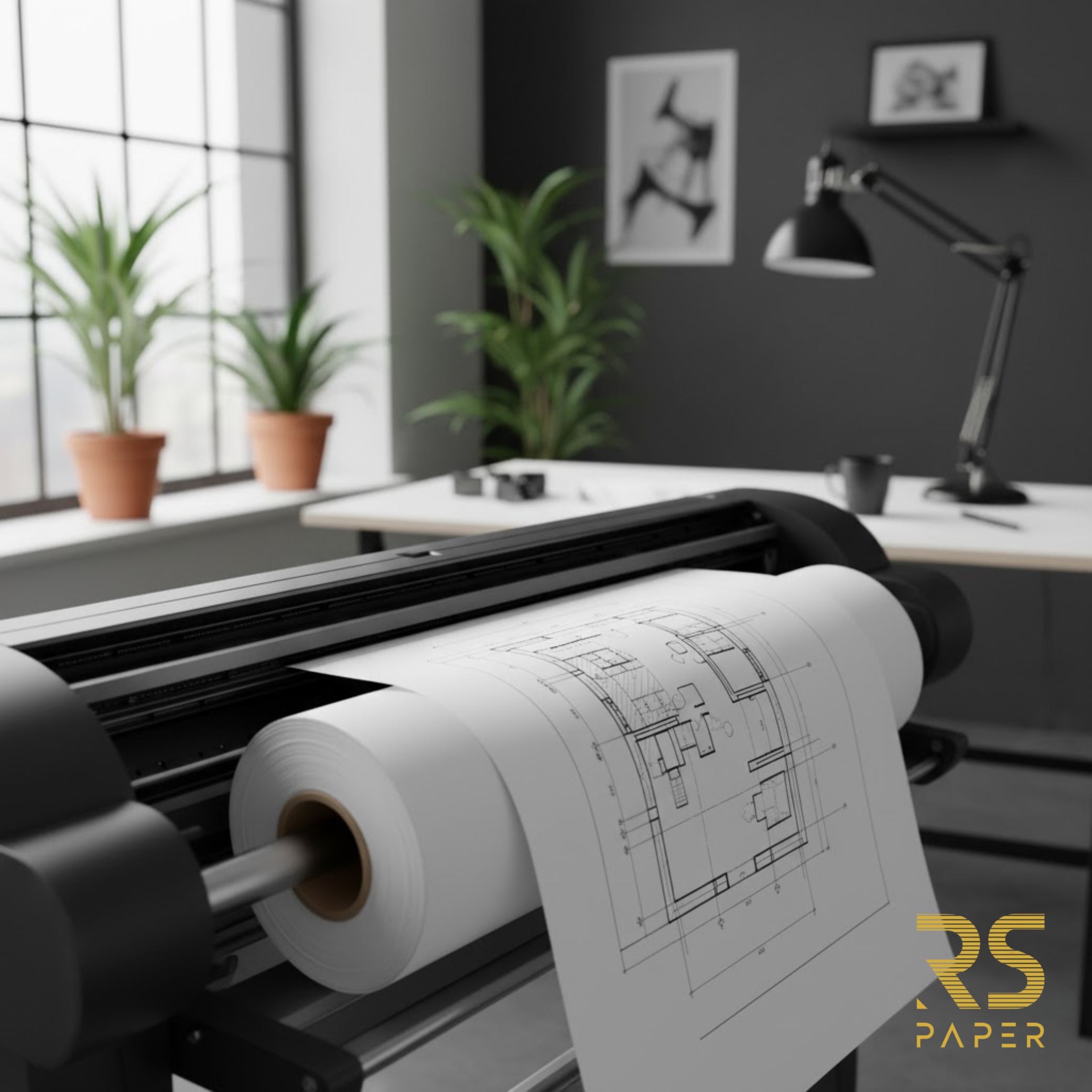 Papel Plotter Navigator 1067mm x 50m 90g - Image 3