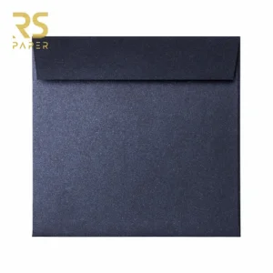 Envelope Metalizado Azul Metálico 17x17 – 5 Envelopes