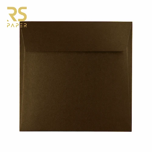 Envelope Metalizado Bronze Metal 17x17 – 5 Envelopes