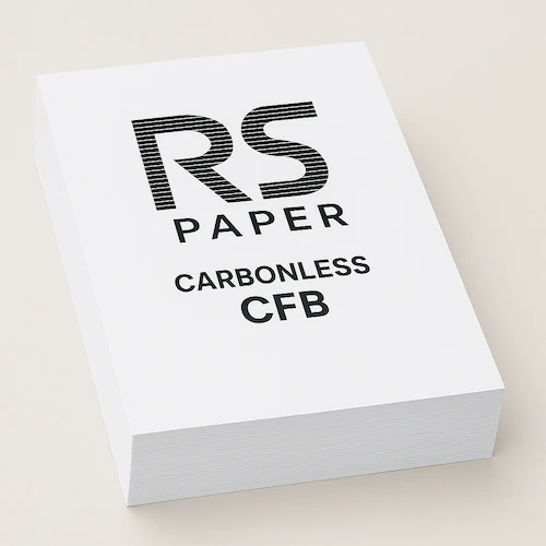 Papel Carbonless CFB 60Gr 44.5x61 Branco- Mc 500Fls