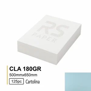 Cartolina CLA 180GR 50X65 Azul Tejo 5D - 125Folhas