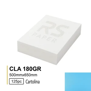Cartolina CLA 180GR 50X65 Azul Oceano 5O - 125Folhas