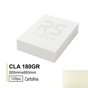 Cartolina CLA 180GR 50X65 Cinza 9 - 125Folhas