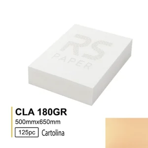 Cartolina CLA 180GR 50X65 Papaia 6 - 125Folhas