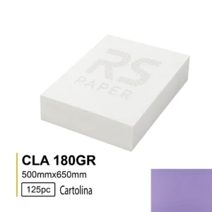 Cartolina CLA 180GR 50X65 Lilás 7L - 125Folhas
