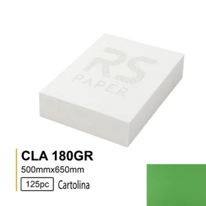Cartolina CLA 180GR 50X65 Verde 3M (Minho) - 125Folhas