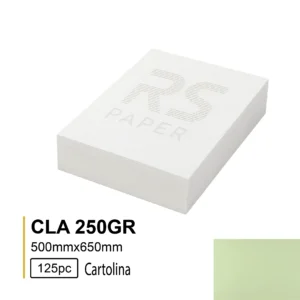 Cartolina CLA 250GR 50X65 Verde 3 - 125Folhas