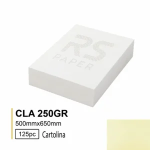 Cartolina CLA 250GR 50X65 Creme 4C- 125Folhas