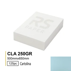 Cartolina CLA 250GR 50X65 Azul Tejo 5D- 125Folhas
