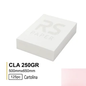 Cartolina CLA 250GR 50x65 Rosa 7- 125Folhas