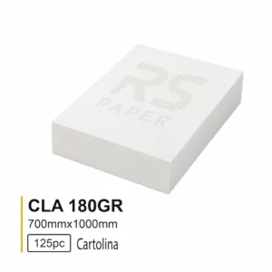 Cartolina CLA 180GR 70x100 Branco - 125Folhas