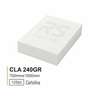 Cartolina CLA 240GR 70x100 Branco - 125Folhas