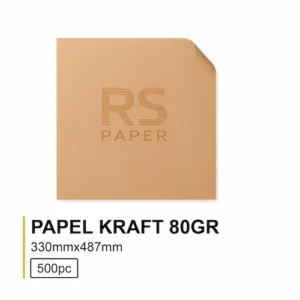 Papel Digital Kraft 80GR 33x48.7- 500Fls