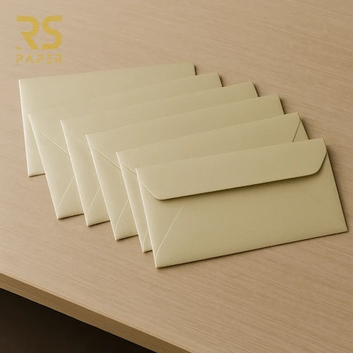Envelope Metalizado Creme DL 11x22 – 5+2 Envelopes - Image 2