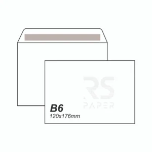 Envelope Branco B6 120x176 90GR Silicone-500Cx