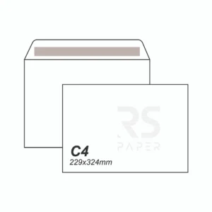 Envelope Branco C4 229x324 90GR Silicone-250Cx