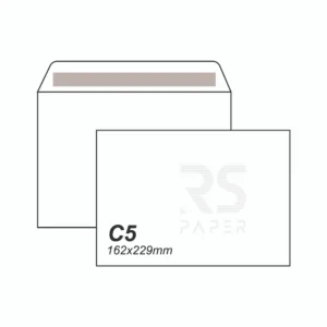 Envelope Branco C5 162x229 90GR Silicone-500Cx