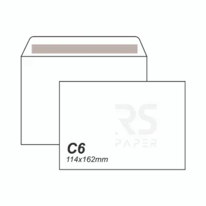 Envelope Branco C6 114x162 90GR Silicone-500Cx