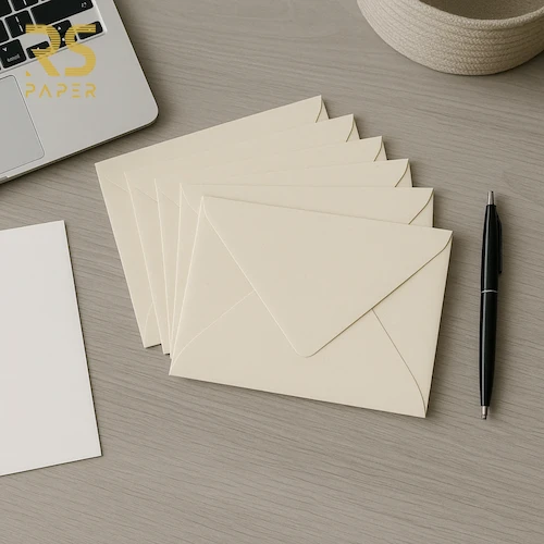 Envelope Pastel (B6) 12x17.6cm 120g Agrumi 5+2Envelopes - Image 2