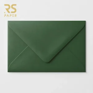 Envelope Metal (B6) 12x17.6cm 120g Verde Escuro 5+2Envelopes