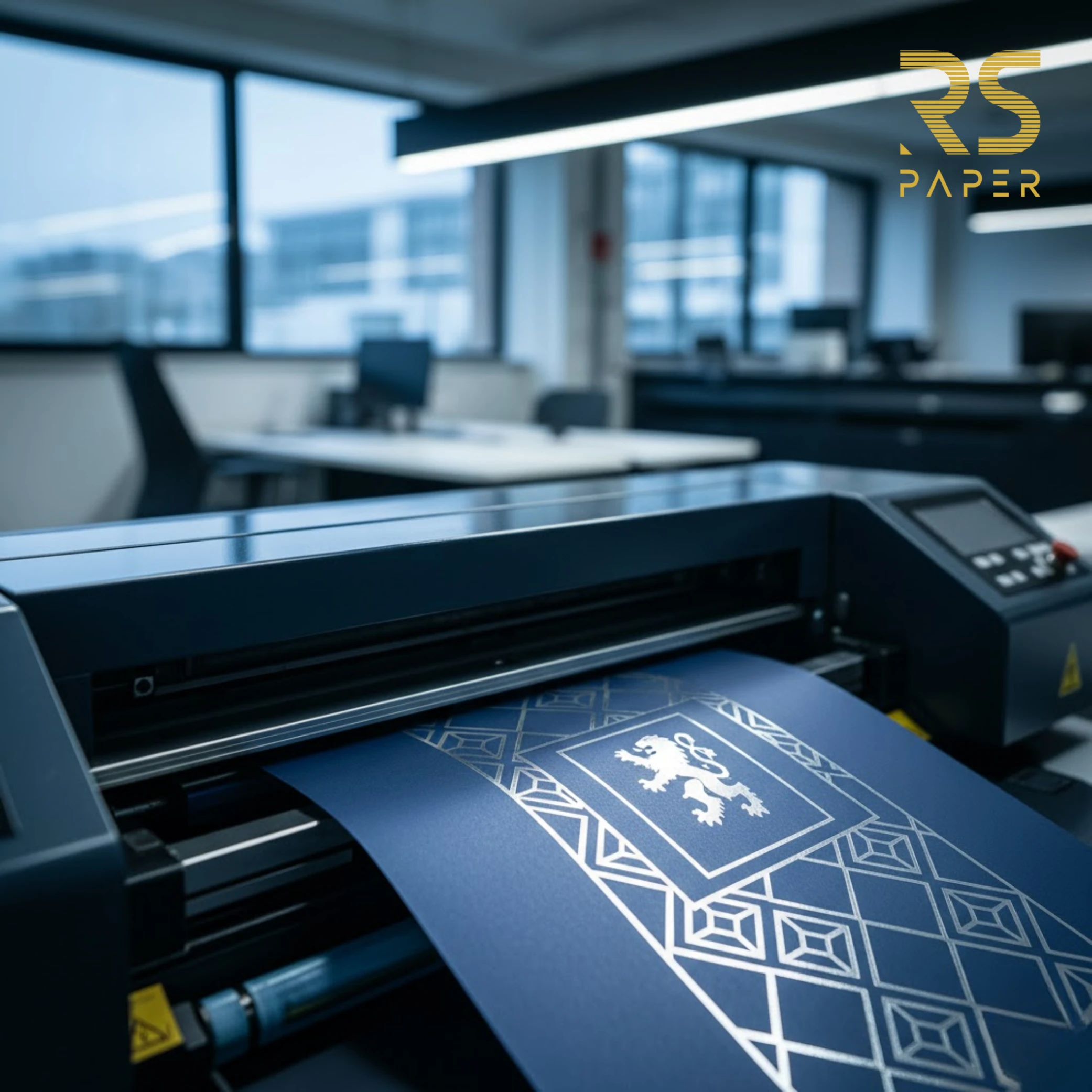 Majestic Damask Blue 120g – 250 folhas - Image 2