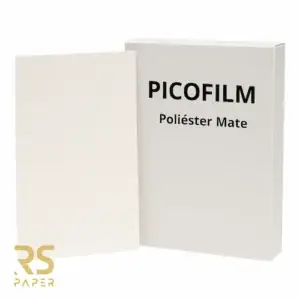 Poliéster Picofilm Mate 95m2 (125mic) 33X48.7 (250Folhas)