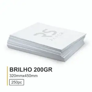 Golden Digital Gloss 200gr 32X45-Mc 250 Folhas