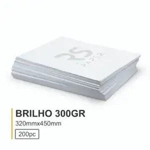 Golden Digital Gloss 300gr 32X45-Mc 200 Folhas