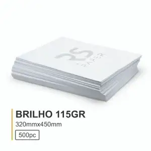 Golden Digital Gloss 115gr 32X45-Mc 500 Folhas