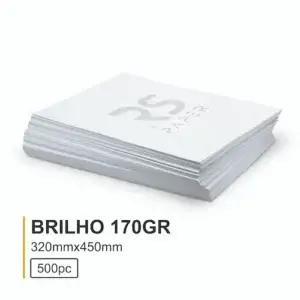 Golden Digital Gloss 170gr 32X45-Mc 500 Folhas