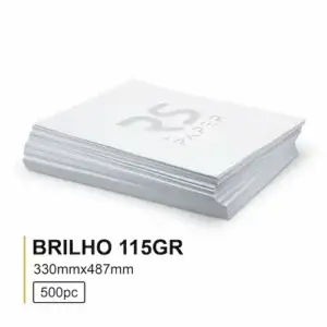 Golden Digital Gloss 115gr 33X48.7-Mc 500 Folhas