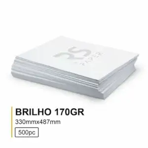 Golden Digital Gloss 170gr 33X48.7-Mc 500 Folhas