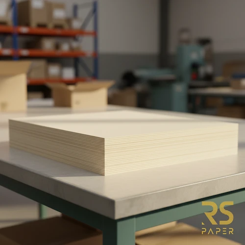 Papel Vergê 220g 32x45 Creme