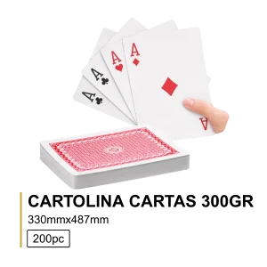 Cartolina Cartas 300gr 33X48.7 (200Folhas)