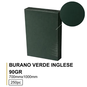 Burano Verde Inglese 71 70×100 90g – 250 Folhas