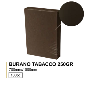 Burano Tabacco 75 70×100 250g – 100 Folhas