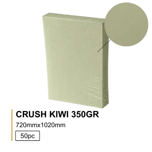 Favini Crush Kiwi 72×102 350g – 50 Folhas